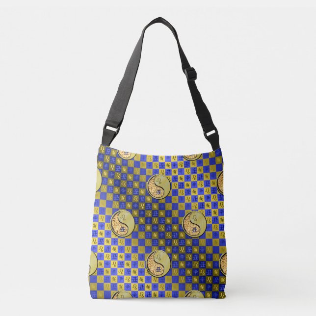 Sac Ajustable Lion & Bœuf Métal (Devant)