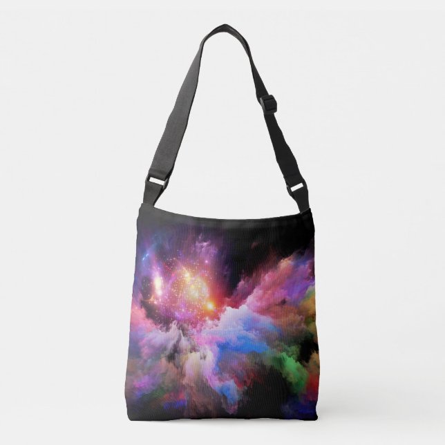 Sac Ajustable L'oeuvre Cloud de SlipperyJoe abstraite surre vibr (Devant)