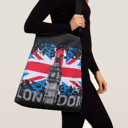 Sac Ajustable London Big Ben Shoulder Bag