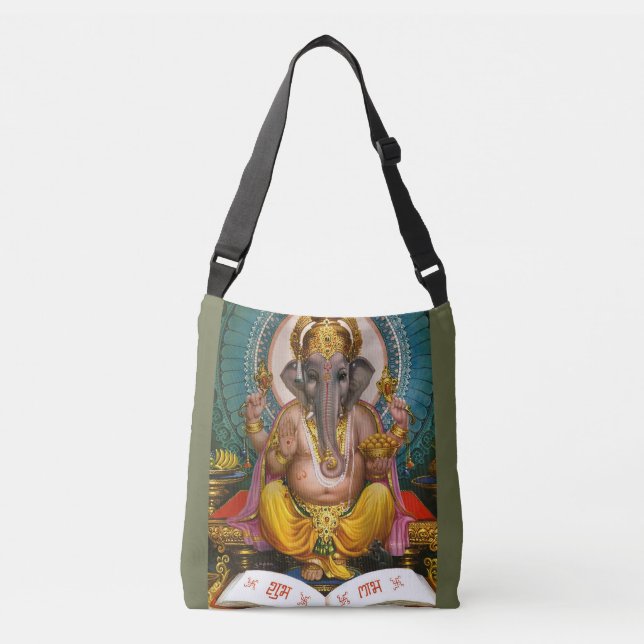 Sac Ajustable Lord Ganesha Indian Hindu Yoga spirituel (Devant)
