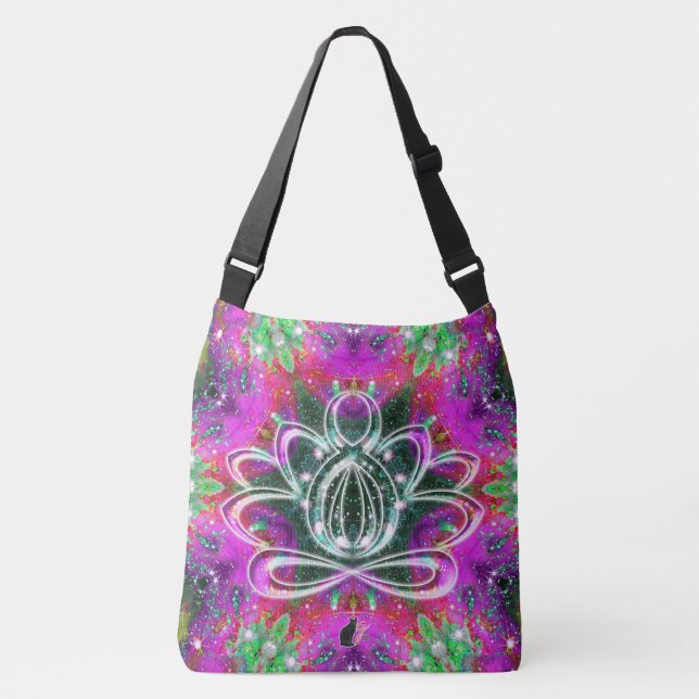Sac Ajustable Lotus Zen Céleste (Devant)