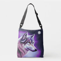 Loup mystique nocturne