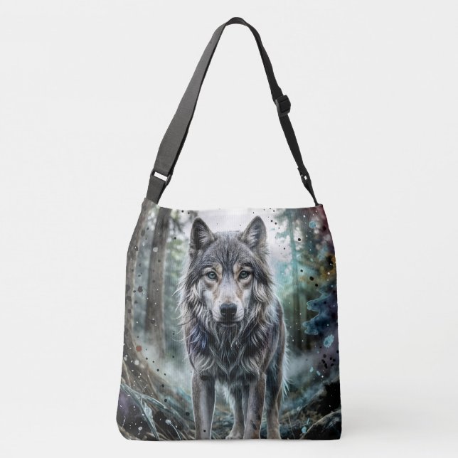 Sac Ajustable Loup solitaire (Dos)