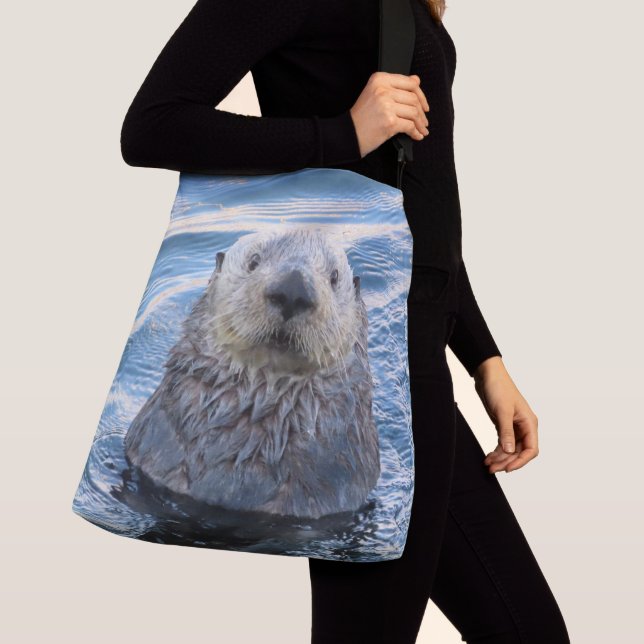 Sac Ajustable Loutre de mer qui regarde (De près)