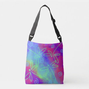Sac Ajustable Lovely Dragonflies Art Abstrait