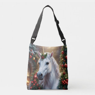Sac Ajustable Lumière des neiges : La licorne de Noël enchantée