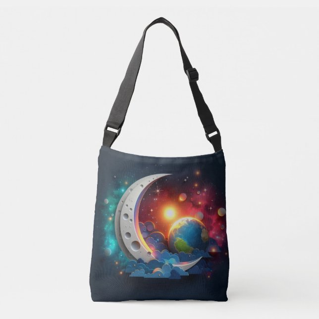 Sac Ajustable Lune et étoiles (Devant)