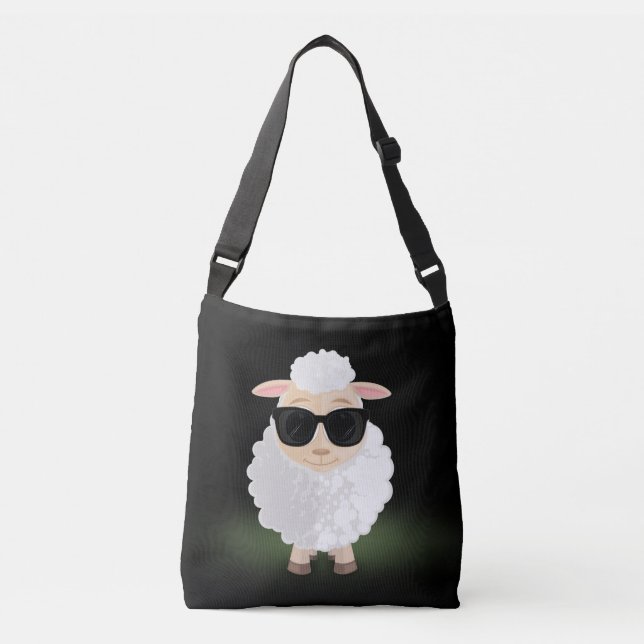 Sac Ajustable Lunettes de soleil Cool Sheep Néon Vert Mode Urbai (Devant)