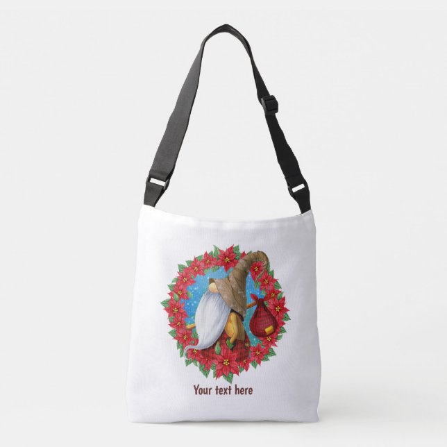 Sac Ajustable Lutin de Noël nordique (Devant)