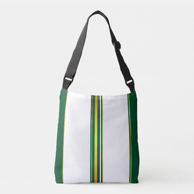 Sac Ajustable Luxe Linge tendance Green Texture Collection (Devant)