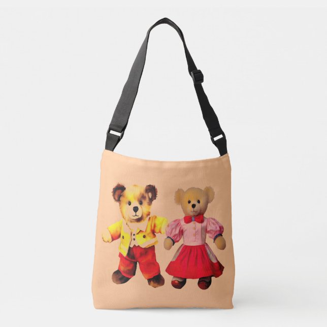 Sac Ajustable M. & Mme Nounours : Couple romantique (Devant)