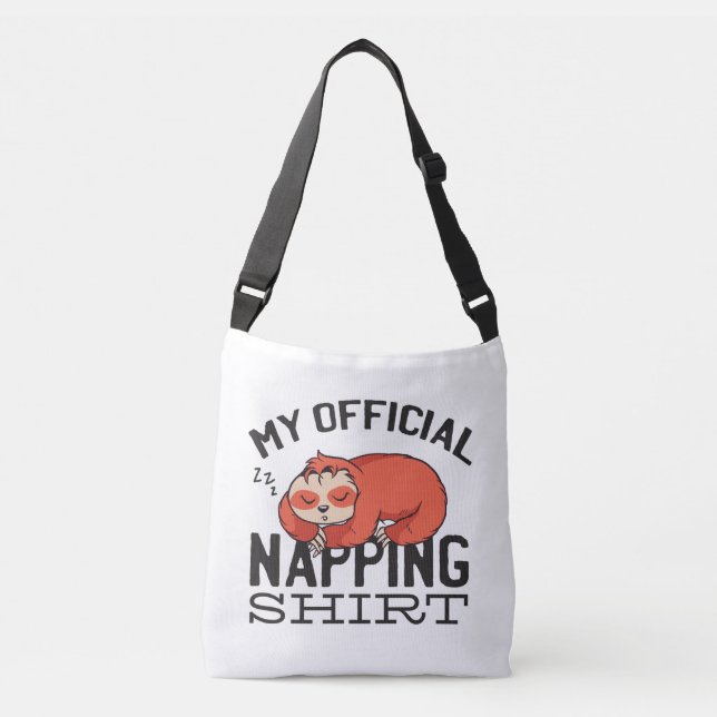 Sac Ajustable Ma chemise de sieste officielle - Lazy sombrer Slo (Devant)