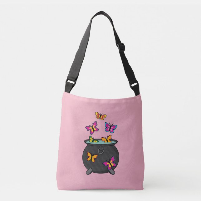 Sac Ajustable Magical Butterflies from a cauldron (Devant)