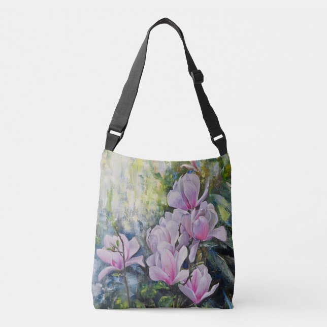 Sac Ajustable Magnolia Serenity – Floral Art by Lukian (Devant)
