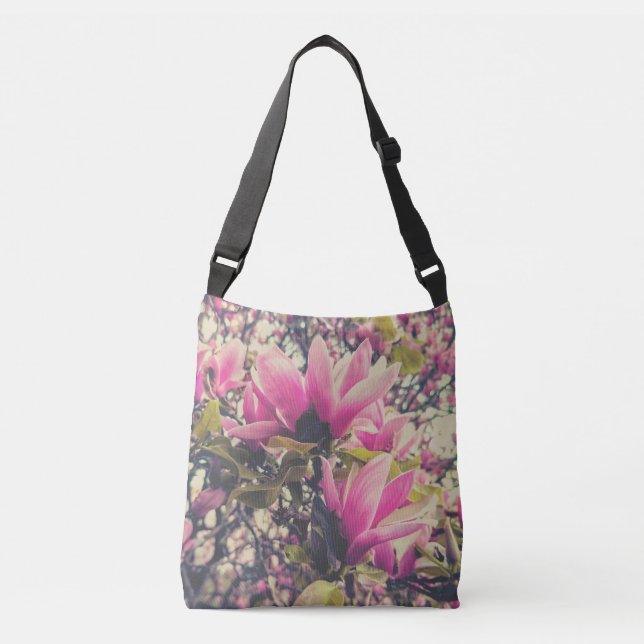 Sac Ajustable Magnolias roses (Devant)