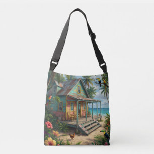 Sac Ajustable maison de plage jamaïcaine