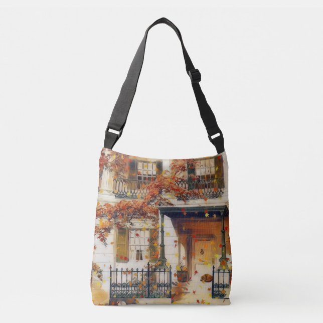 Sac Ajustable Maison magique d'automne (Devant)