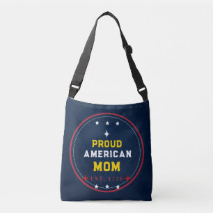 Sac Ajustable Maman Américaine Fière 4 Juillet