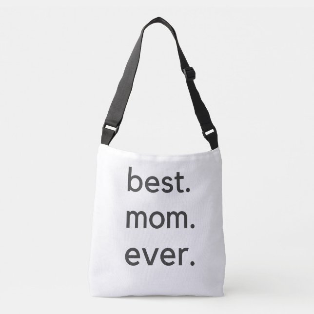 Sac Ajustable maman... jamais.. sombre (Devant)