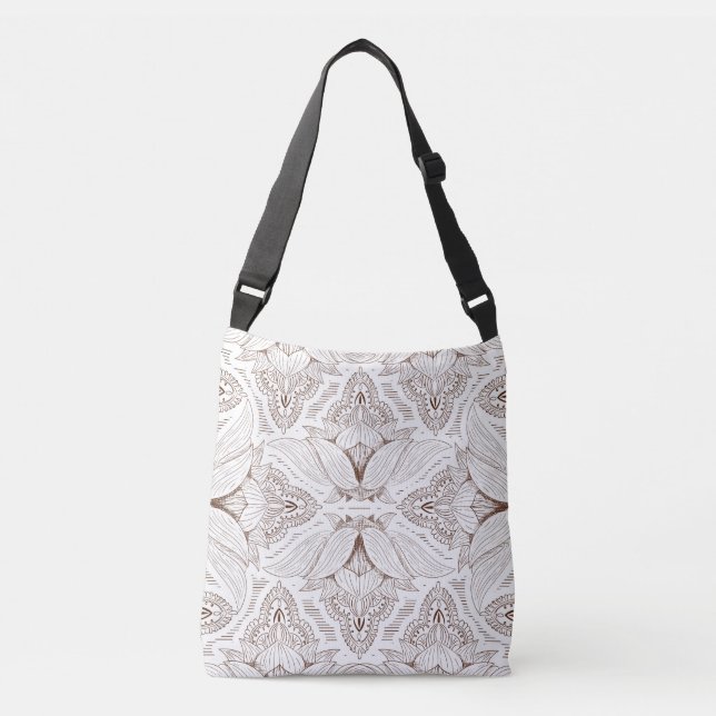 Sac Ajustable Mandala Fleur 1 (Devant)