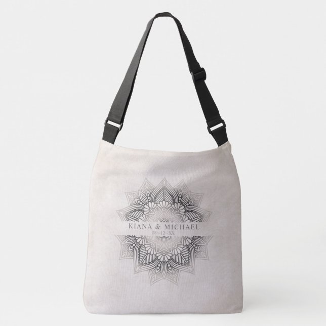 Sac Ajustable Mandala Lace Mariage Date Neutres ID478 (Devant)