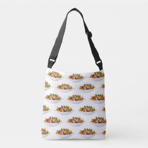 Sac Ajustable Mangez plus de plantes frais motivation salade let