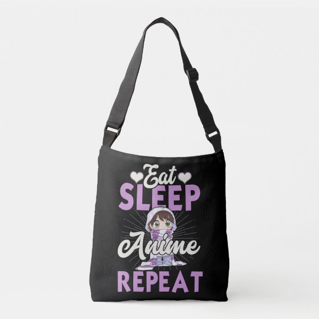 Sac Ajustable Mangez Sleep Anime Répéter l'idée cadeau Cosplayer (Devant)