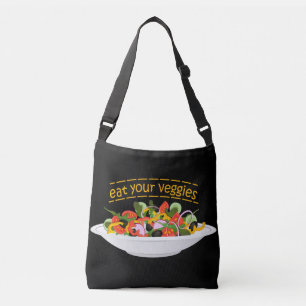 Sac Ajustable Mangez vos Légumes Citer salade fraîche mélange bo
