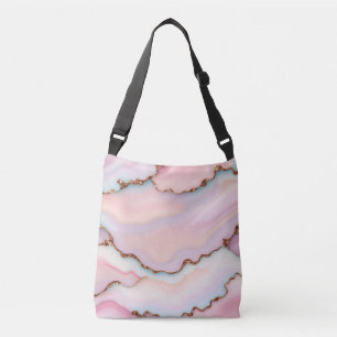 Sac Ajustable Marbre rose clair Agate Collection moderne