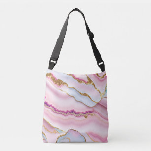 Sac Ajustable Marbre rose clair Agate Collection tendance