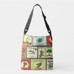 Sac Ajustable Marchandises en conserve vintages - étiquettes de