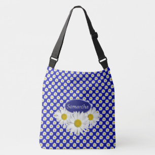 Sac Ajustable Marguerites de Shasta blanches faites sur commande