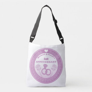 Sac Ajustable Mariage anniversaire dentelle look changer l'année