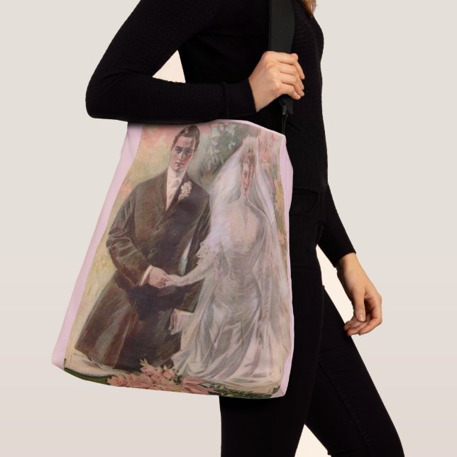 Sac Ajustable mariage édouardien 1906 (De près)