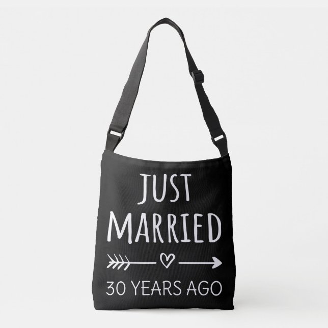 Sac Ajustable Mariés depuis 30 ans seulement (Devant)