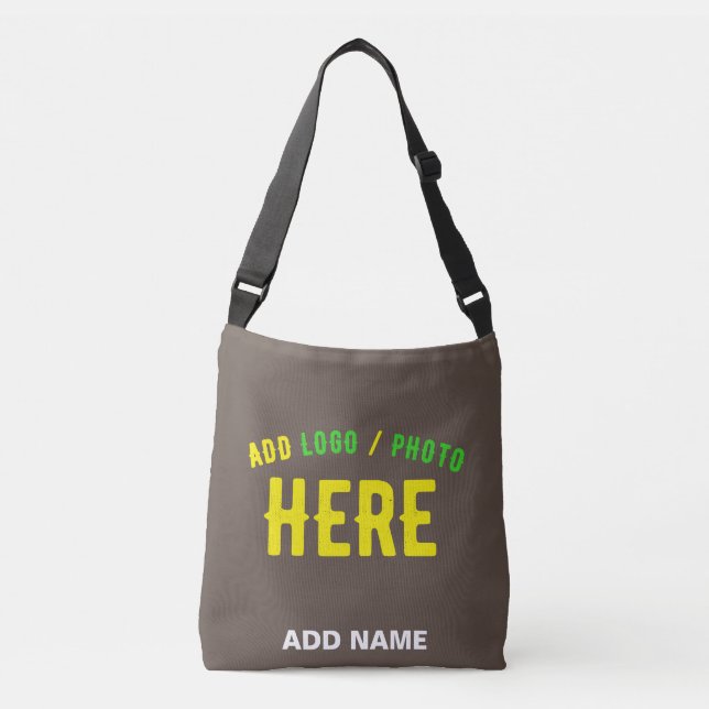 SAC AJUSTABLE MARQUE VÉRIFIÉE DE CAFÉ PERSONNALISABLE MODERNE ET (Devant)