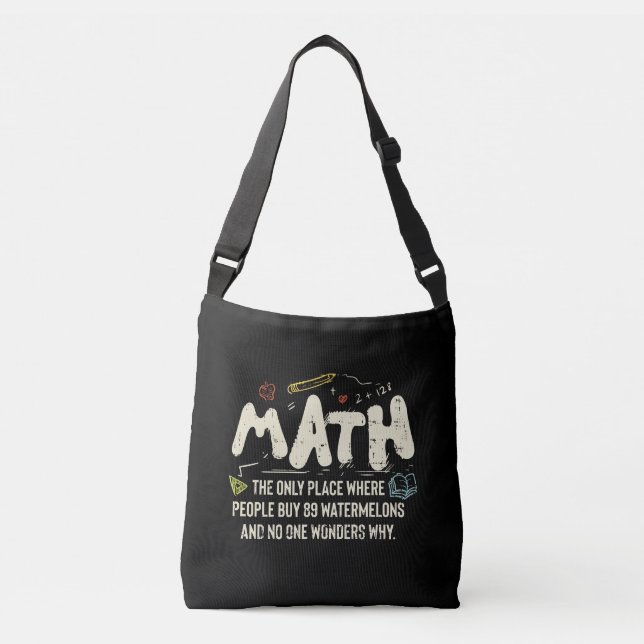 Sac Ajustable Mathématiques Mathématiques Mathématiques Math Ens (Devant)