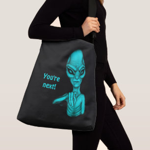 Sac Ajustable Mauvais Alien, Tu es le prochain !