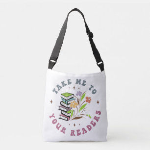 Sac Ajustable Me conduire à vos lecteurs - Livres de bibliothèqu