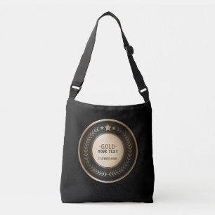 Sac Ajustable MÉDAILLE DIY IMPRESSION PERSONNALISÉE Or #1 Champi