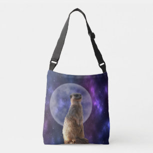 Sac Ajustable Meerkat On Blue Moonlight Night Watch,