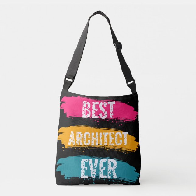Sac Ajustable Meilleur architecte jamais (Devant)