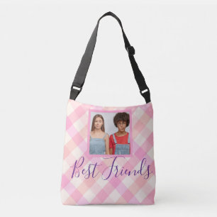 Sac Ajustable Meilleurs Amis Photo Pink Plat