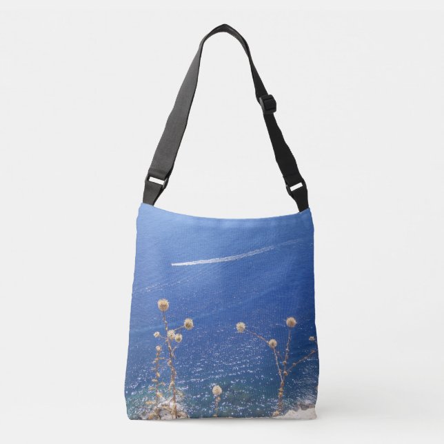 Sac Ajustable Mer bleue grecque (Devant)