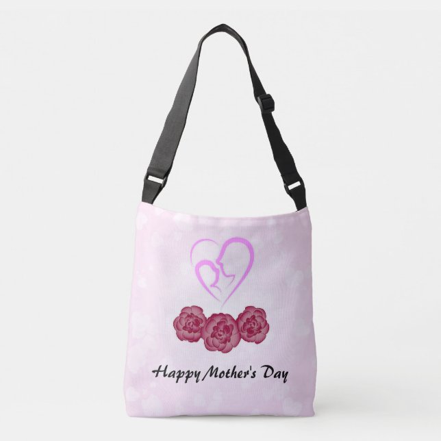 Sac Ajustable Mère et bébé Carnation enfant Fête des mères (Devant)
