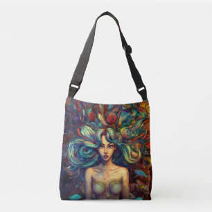 Sac Ajustable Mermaid Sea Goddess Nymphe Siren Art sous-marin