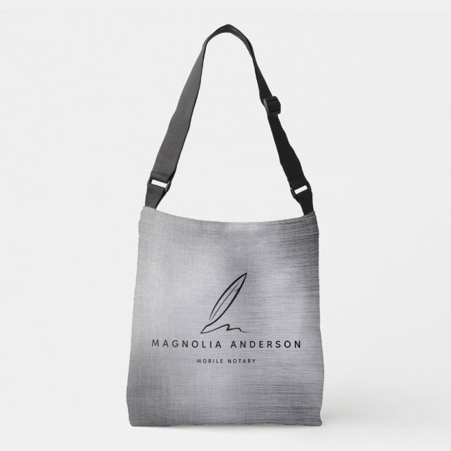 Sac Ajustable Métal brossé pour ordinateur portable (Devant)