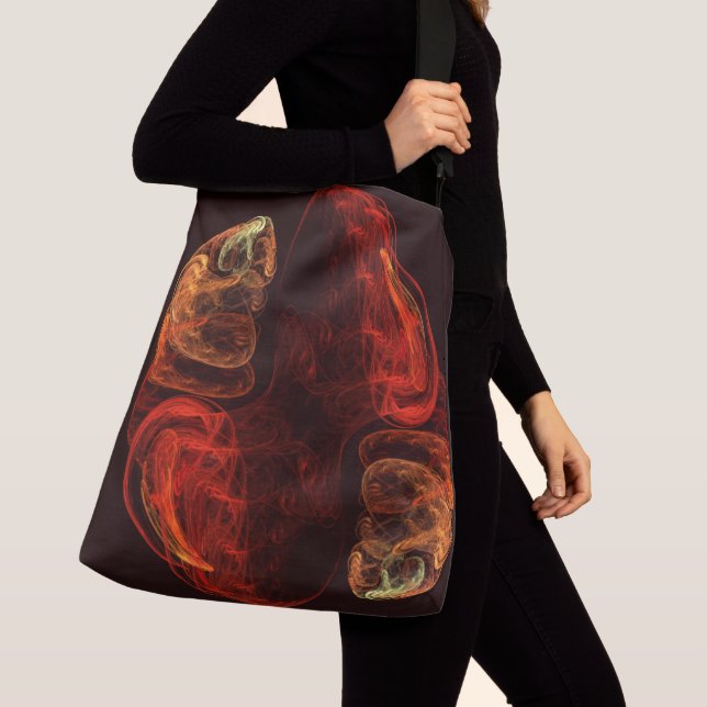 Sac Ajustable Métamorphose Abstrait Art Corps croisé (De près)