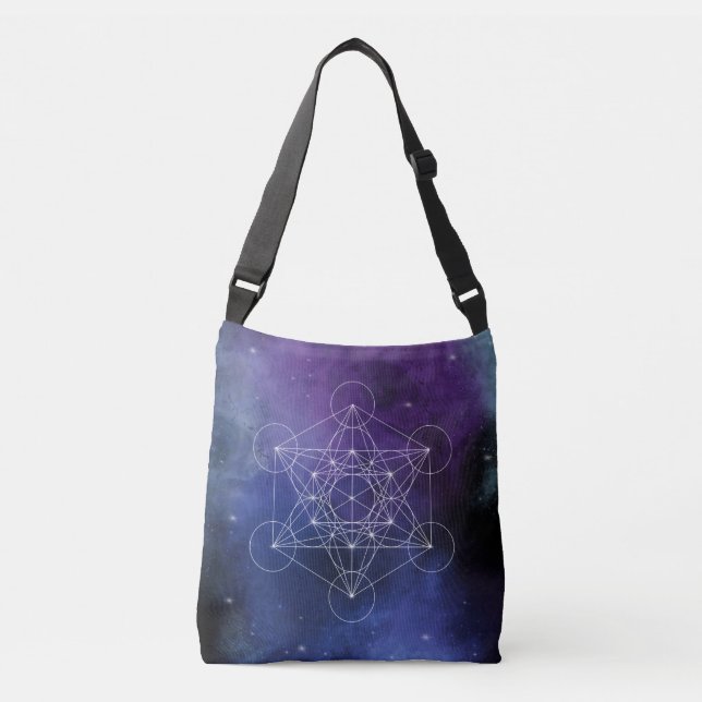 Sac Ajustable Metatron, chakra, zen, géométrique sacrée, géométr (Devant)