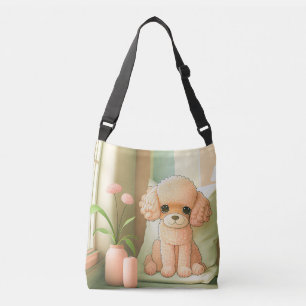 Sac Ajustable Mignon Dessin de Chiot Caniche Adorable